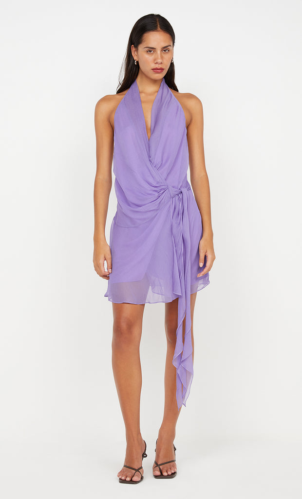 MAEVA MINI DRESS - GRAPE