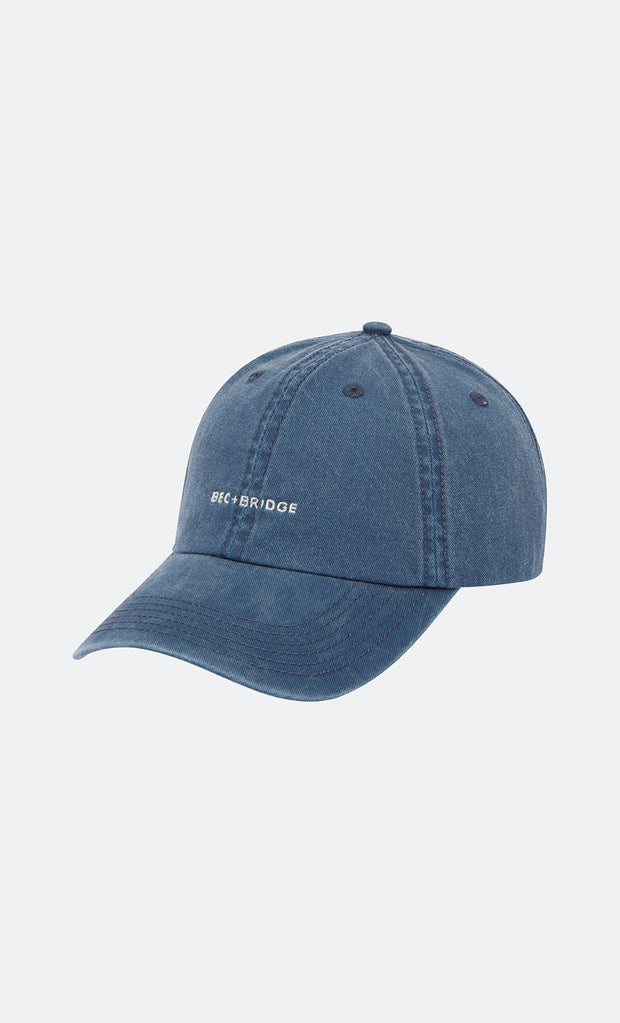 BEC + BRIDGE CAP - DENIM/IVORY