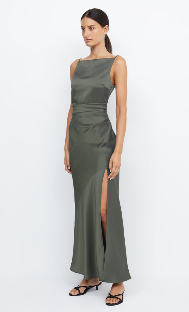 THE DREAMER MAXI DRESS - DARK WILLOW