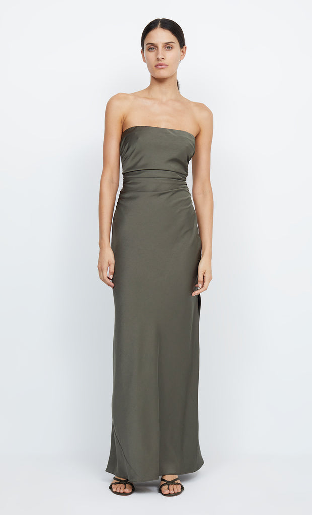 ETERNITY STRAPLESS MAXI  - DARK WILLOW