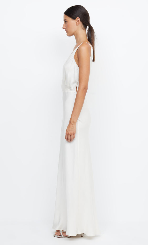 ADORE V MAXI DRESS - CREAM