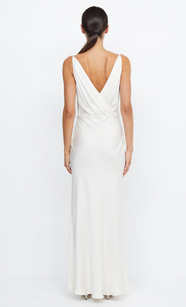 ADORE V MAXI DRESS - CREAM