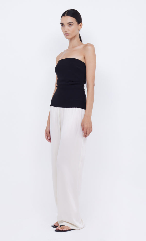 Adele Fitted Strapless Bodice in Black by Bec + Bridge