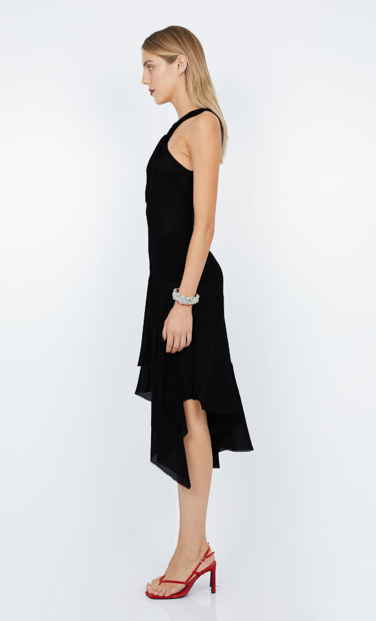 Aida Halter Dress in Black by Bec + Bridge