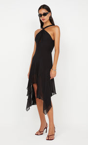 Aida Halter Dress in Black by Bec + Bridge