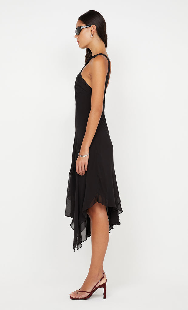 Aida Halter Dress in Black by Bec + Bridge