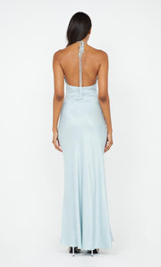 Akari Halter Dress in Cloud Blue by Bec + Bridge