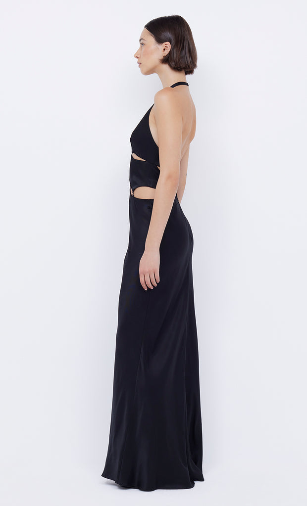 Alabama Halter Maxi Dress with cut out details by Bec + Bridge