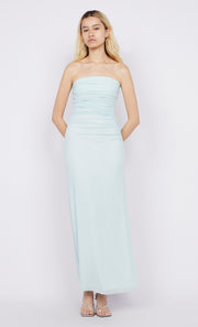 Alara Strapless Dress in Ocean Mist by Bec + Bridge