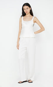 Ami Pant in ivory by Bec + Bridge