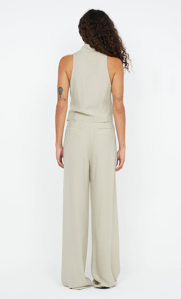 Anka Wrap Top in Pumice by Bec + Bridge