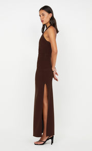 Asta Maxi Dress in Dark Choc by Bec + Bridge