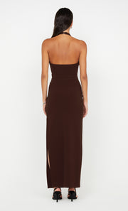 Asta Maxi Dress in Dark Choc by Bec + Bridge