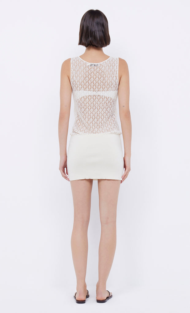 AURORA MINI DRESS - IVORY