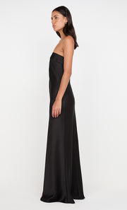 AUSTEN STRAPLESS MAXI DRESS - BLACK