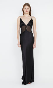 AYALA MAXI DRESS - BLACK