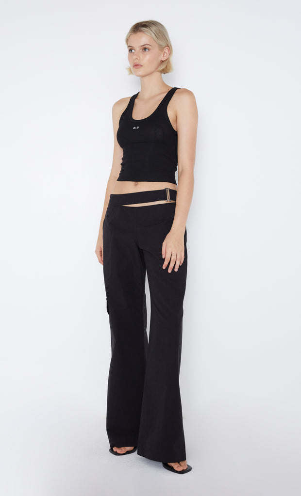 B+B RIB TANK - BLACK