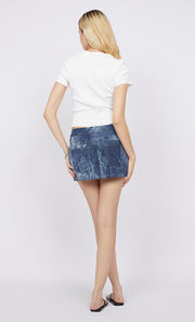 B+B Rib Tee in Ivory by Bec + Bridge