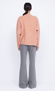 Brice Knit Jumper in Peach by BEC + BRIDGE