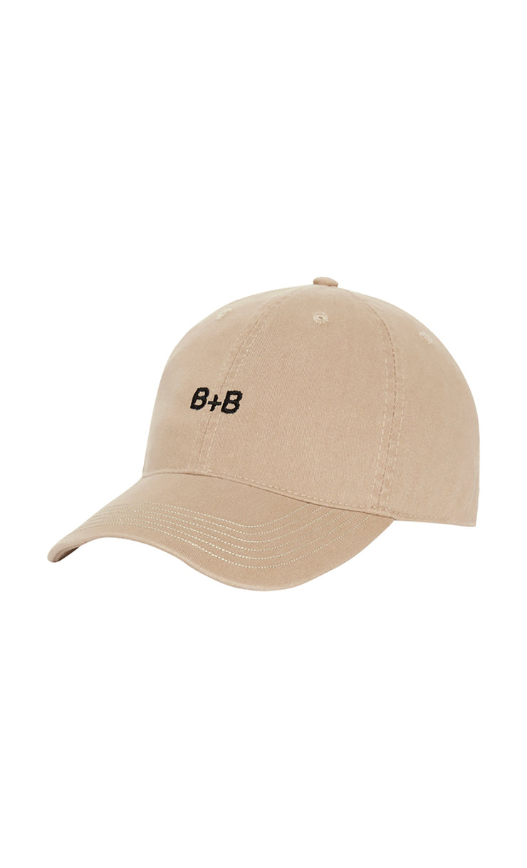 B+B CAP - BEIGE/BLACK