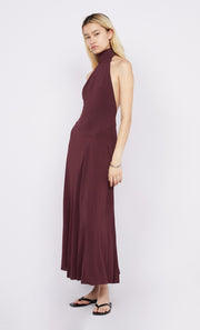 Cassian Racer Dress in Plum by Bec + Bridge