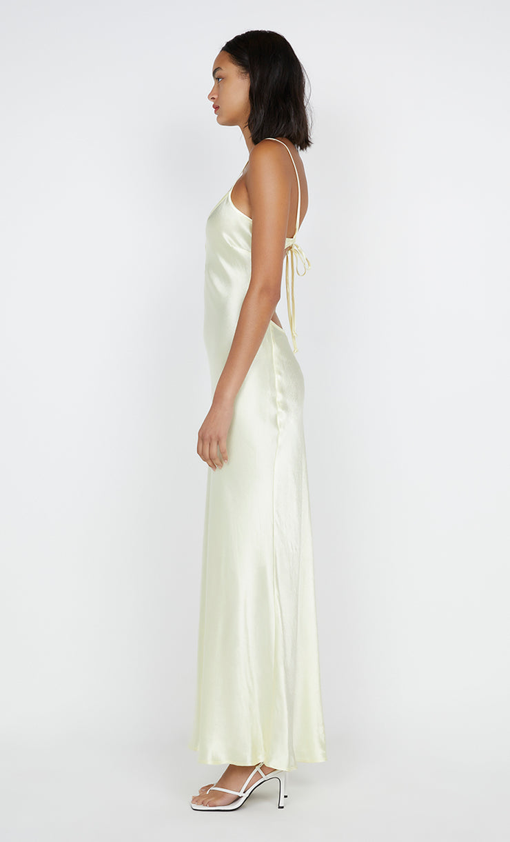 Cedar City Maxi Dress in ice yellow by Bec + Bridge