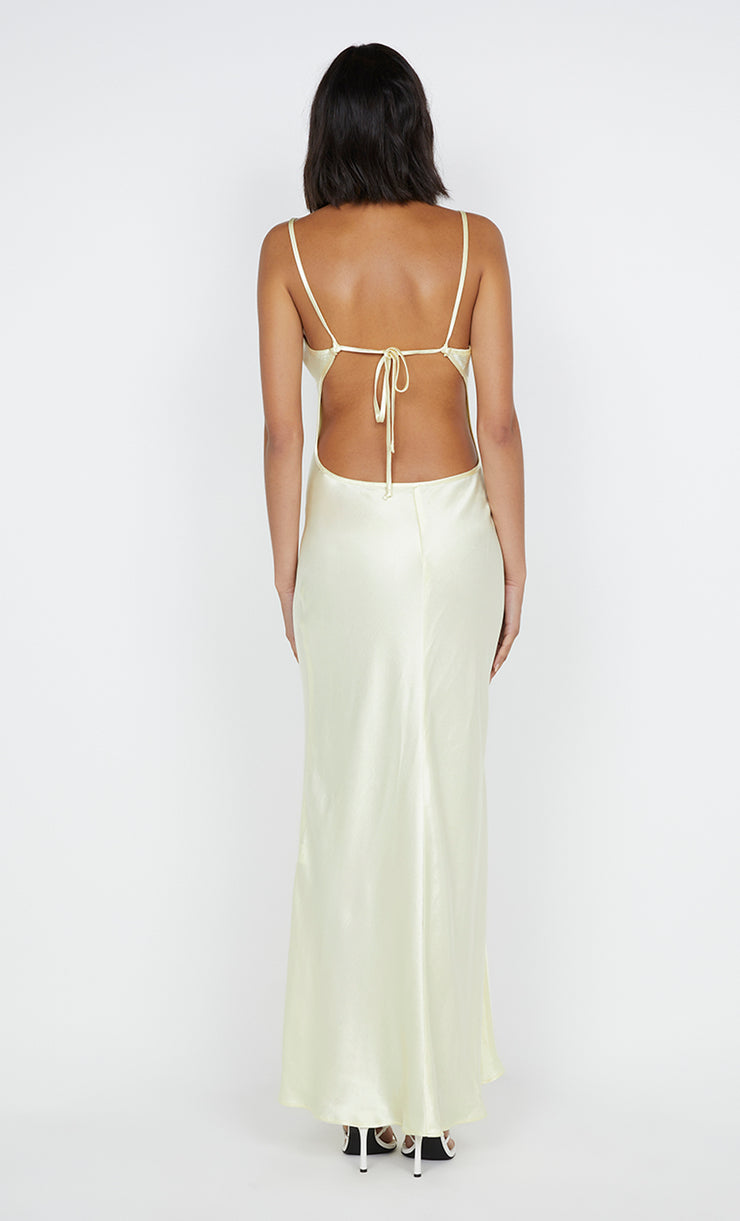 Cedar City Maxi Dress in ice yellow by Bec + Bridge