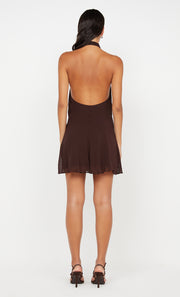 Celyse Mini Dress in Dark Choc by Bec + Bridge