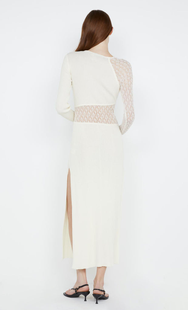 Chantelle Long Sleeve Dress in ivory by Bec + Bridge