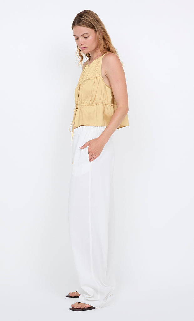 Delphi Top in Straw by Bec + Bridge