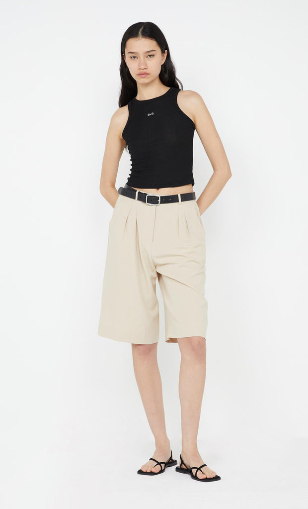 DESIREE BERMUDA SHORT - SAND