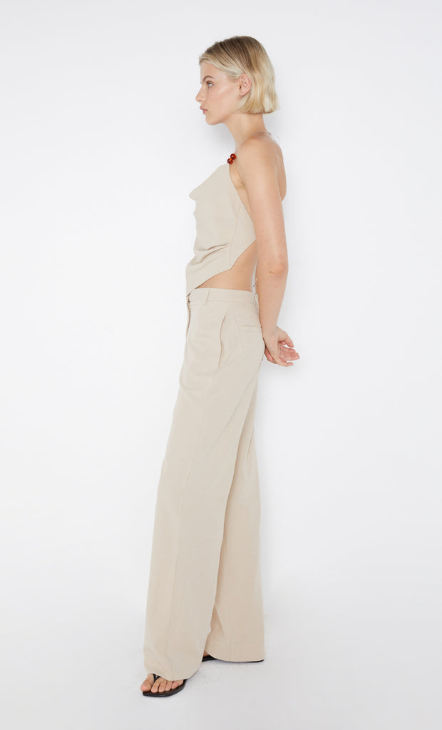 Desiree Straight Leg Pant in Sand by Bec + Bridge