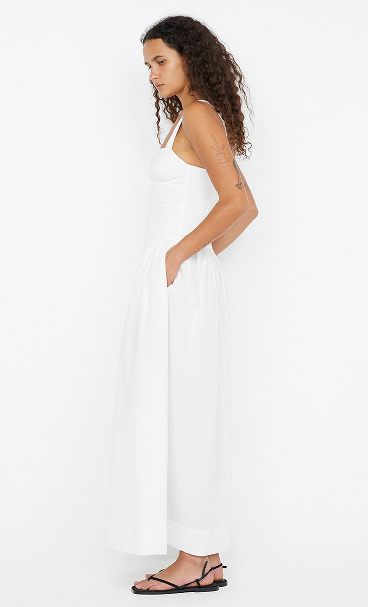 DUNE MAXI DRESS - WHITE