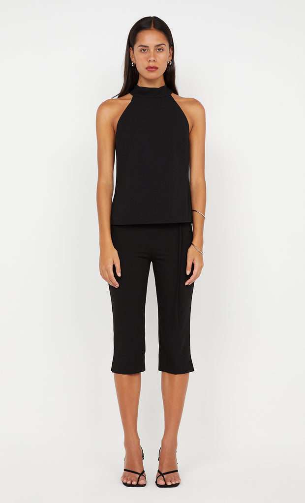 Elain Racer Top in Black by Bec + Bridge