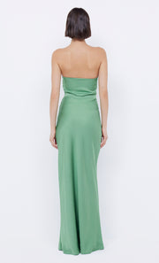 Emilia Strapless Dress in Green Apple by Bec + Bridge