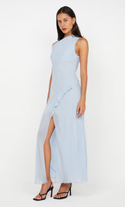 ESRA MAXI DRESS - SKY BLUE STRIPE