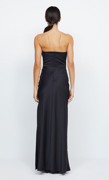 ETERNITY STRAPLESS MAXI DRESS - BLACK – BEC + BRIDGE AU