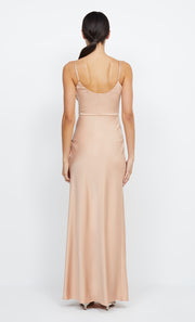 Eternity Scoop Neck Bridesmaid Prom Dress in Rose gold pink by Bec + Bridge