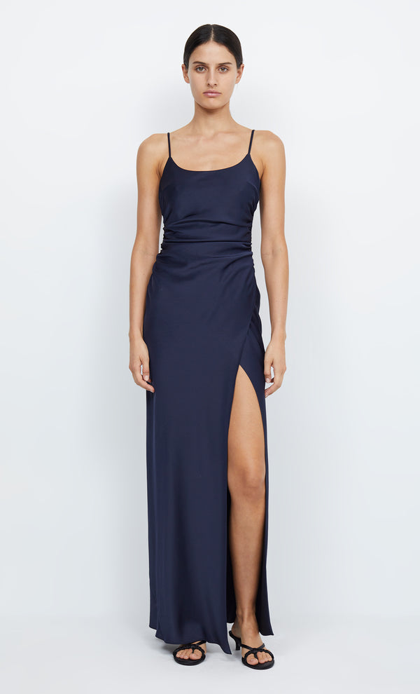 Eternity Scoop Neckline Bridemaid Dress in Ink by Bec + Bridge