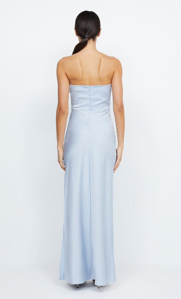 Eternity Strapless Bridesmaid Dress in Dusty Blue by Bec + Bridge