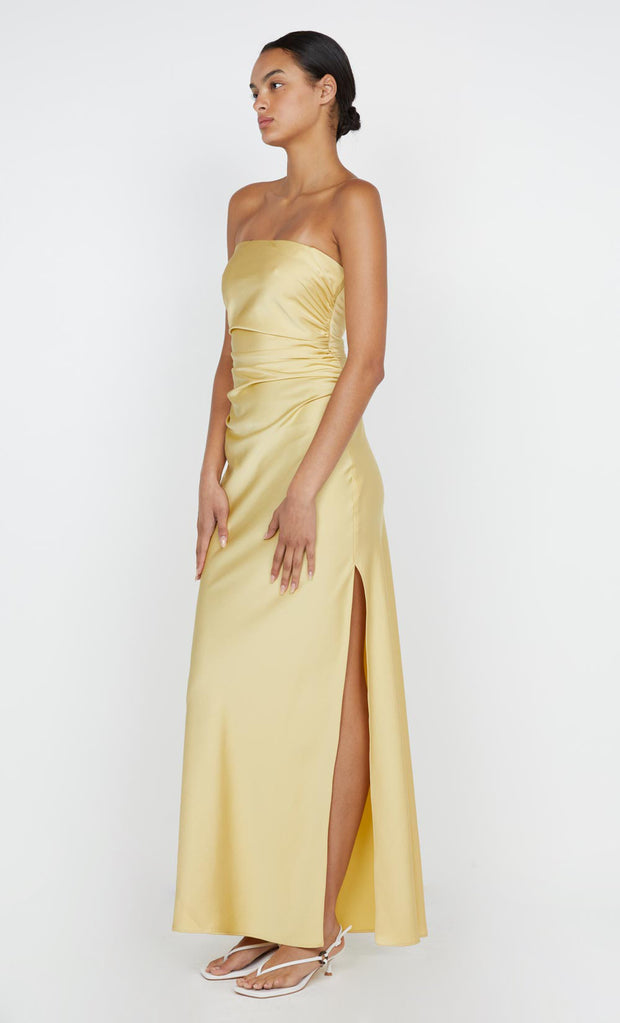 Eternity Strapless Dress in Citrus by Bec + Bridge