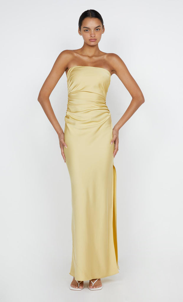 Eternity Strapless Dress in Citrus by Bec + Bridge