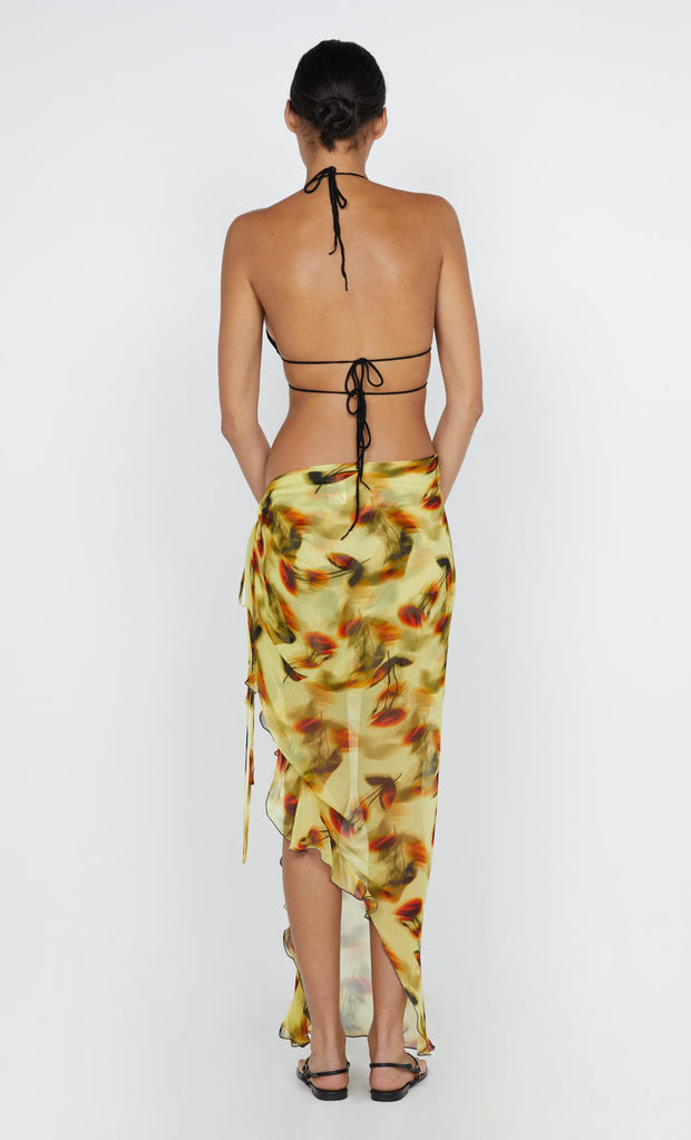 Fiore Wrap Skirt by Bec +Bridge in citrus rose