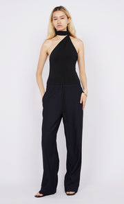 Gigi Twist Bodysuit in Black by Bec + Bridge