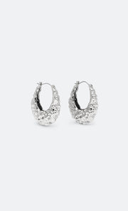 GIULIA HOOP EARRING - SILVER