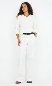 Hannah Jumper in White by Bec + Bridge