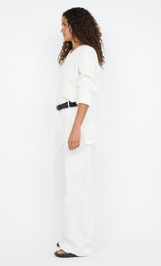 Hannah Jumper in White by Bec + Bridge