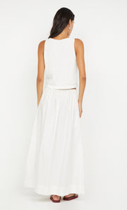 Indiana V Neck Tank in White by Bec + Bridge