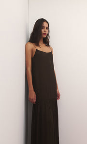 Inka Maxi Dress in Chocolate by Bec + Bridge