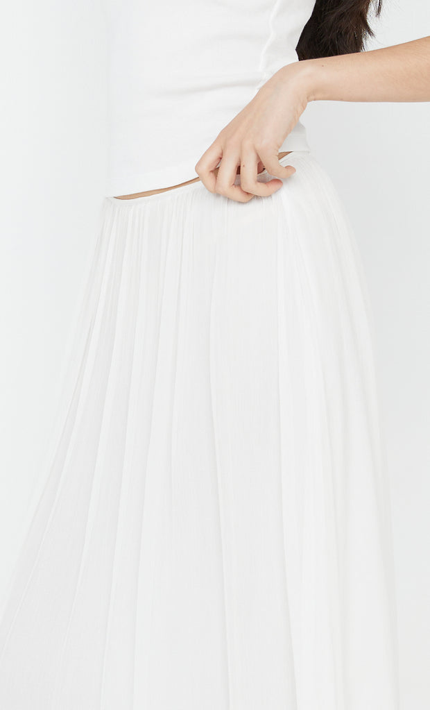 INKA MAXI SKIRT  - IVORY